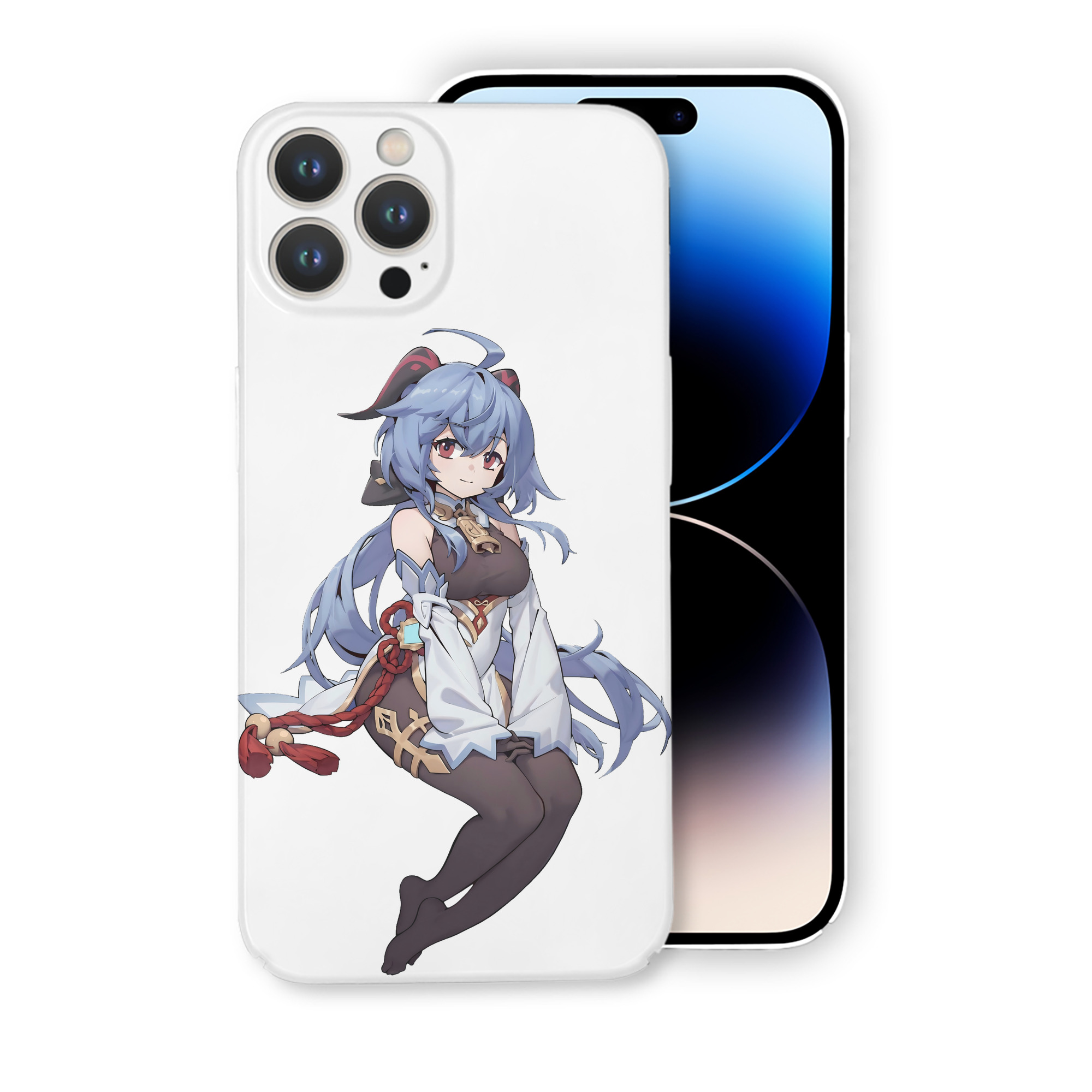 げんし神 甘雨 かんう genshin Ganyu 【iPhone 14シリーズ対応】ハードケース